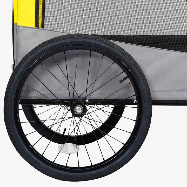 2-In-1 Pet Bike Trailer & Jogging Stroller