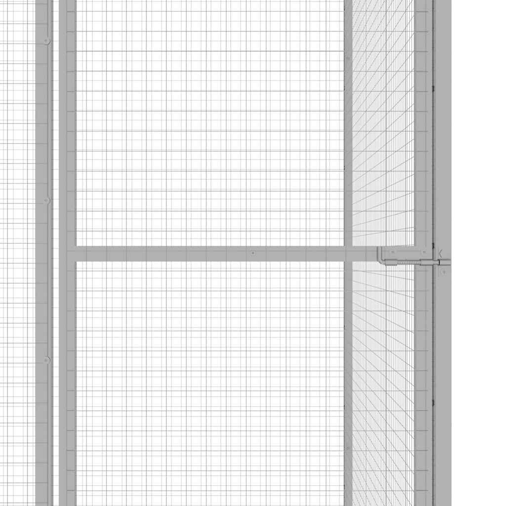 Cat Cage Galvanised Steel