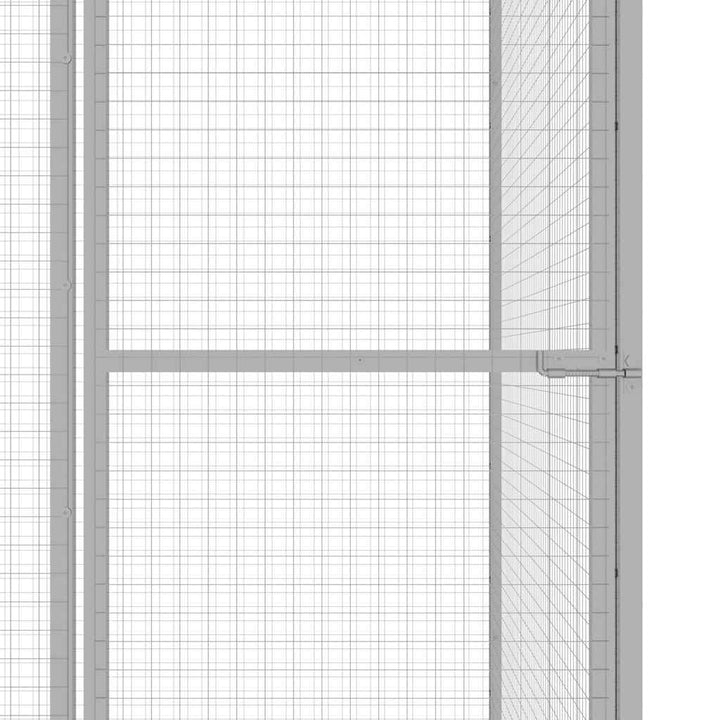 Cat Cage Galvanised Steel