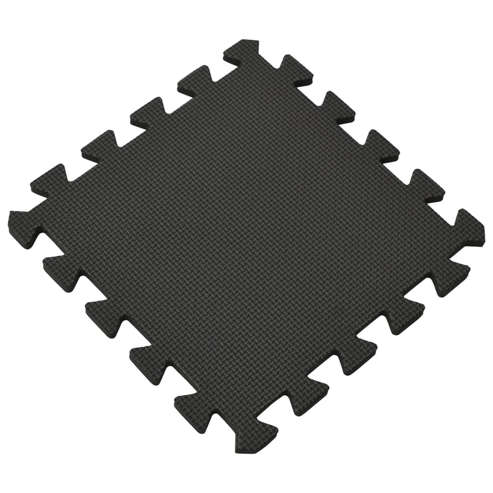 Floor Mats 54 Pcs 4.86㎡ Eva Foam Black