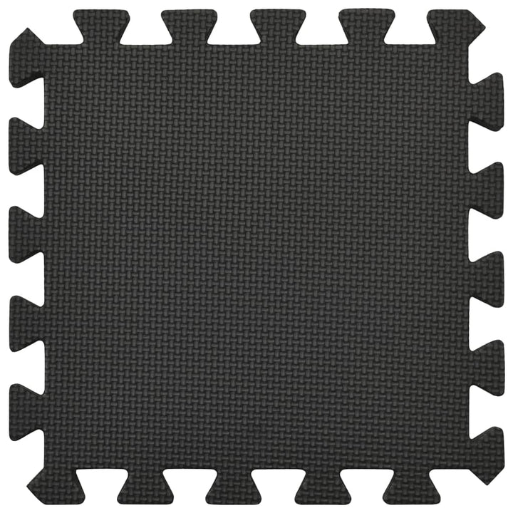 Floor Mats 54 Pcs 4.86㎡ Eva Foam Black