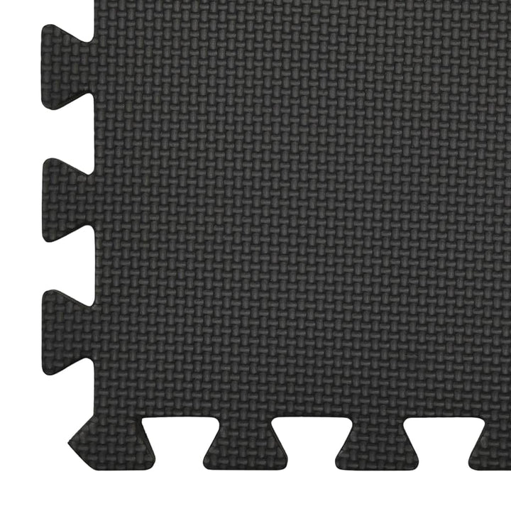 Floor Mats 54 Pcs 4.86㎡ Eva Foam Black