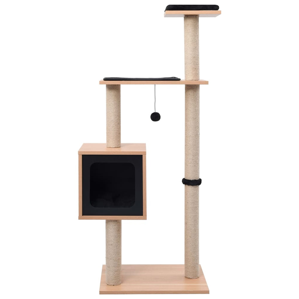 Cat Tree With Sisal Scratching Mat 123 Cm