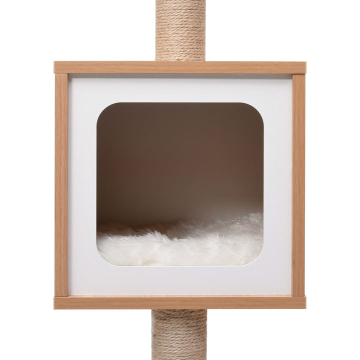 Cat Tree With Sisal Scratching Mat 82 Cm