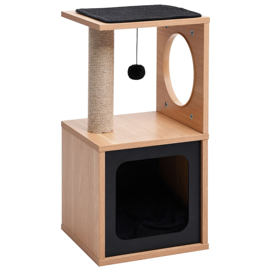 Cat Tree With Sisal Scratching Mat 60 Cm