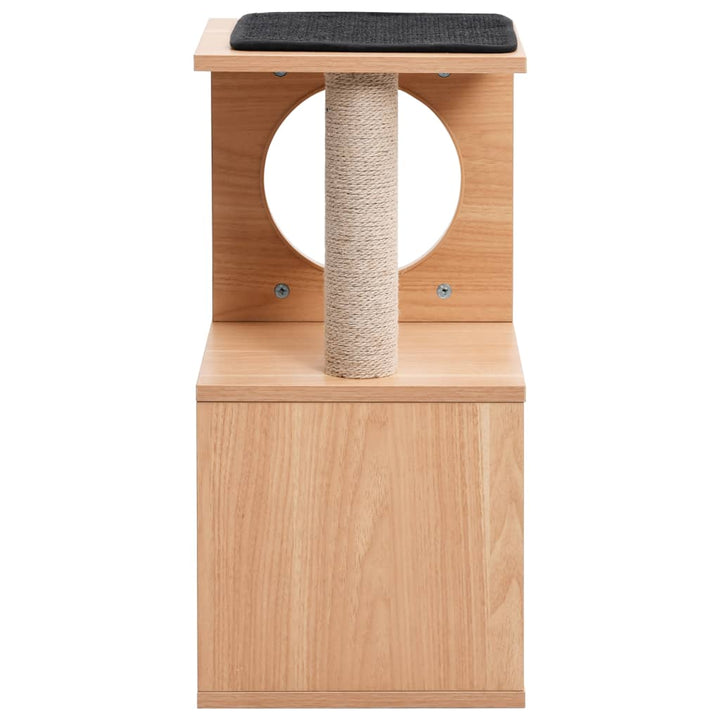 Cat Tree With Sisal Scratching Mat 60 Cm