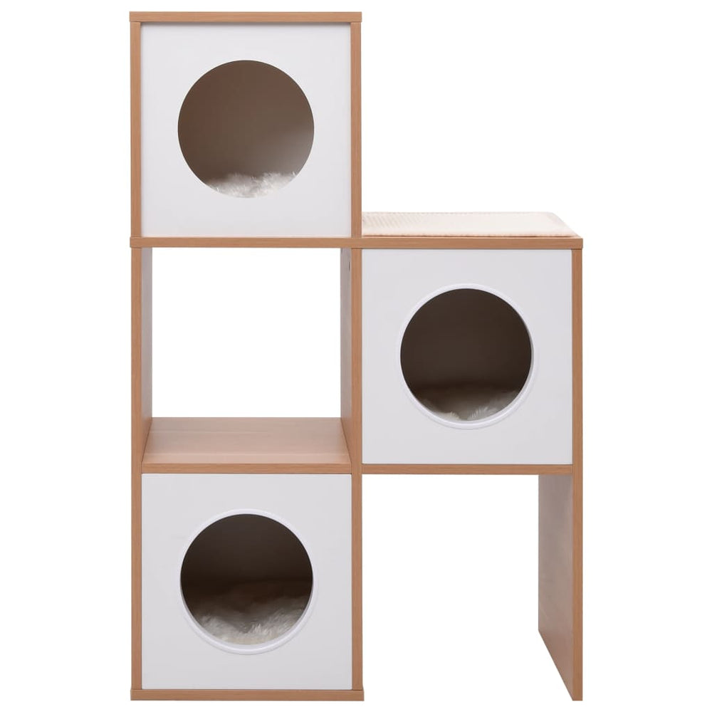 Cat Condo House With Sisal Scratching Mat 100 Cm