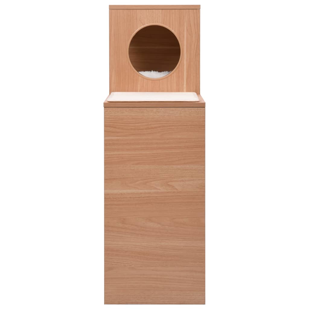 Cat Condo House With Sisal Scratching Mat 100 Cm