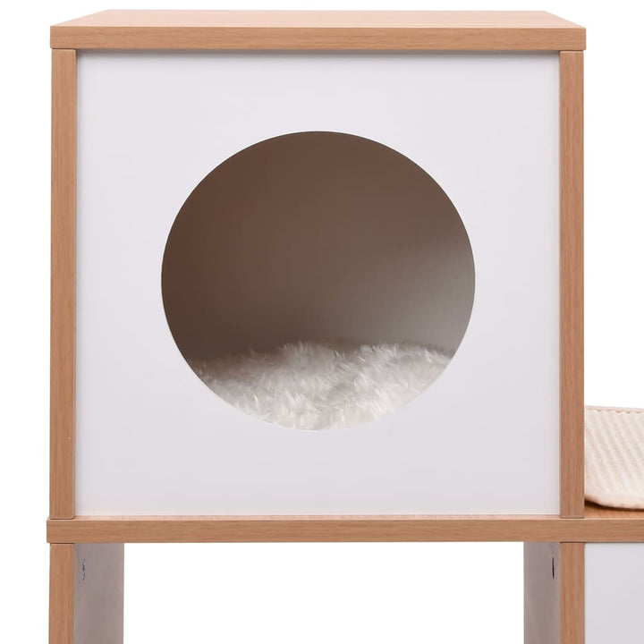 Cat Condo House With Sisal Scratching Mat 100 Cm