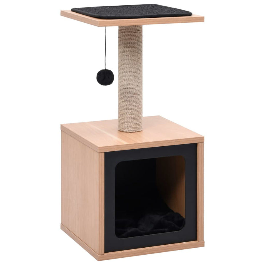 Cat Tree With Sisal Scratching Mat 62 Cm