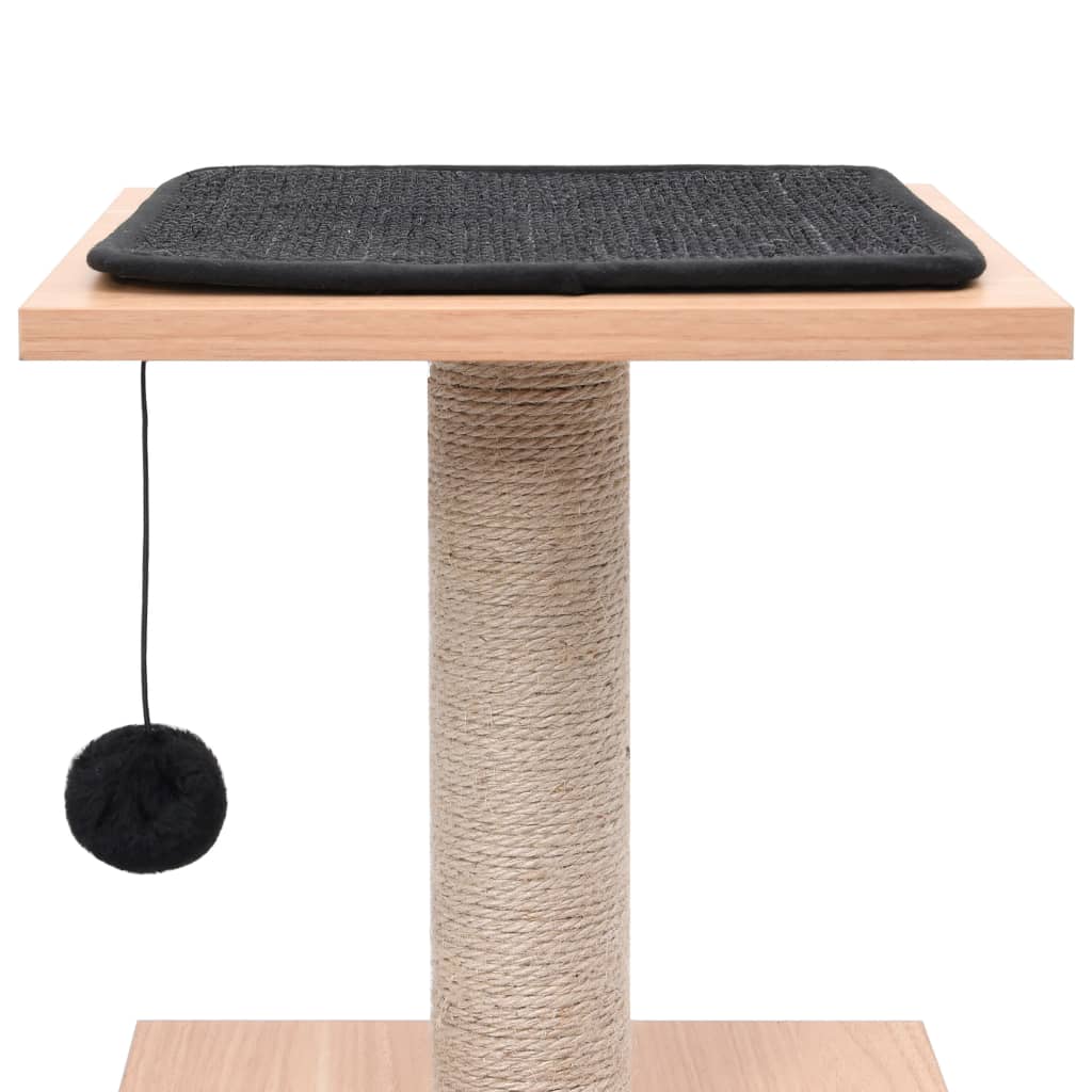 Cat Tree With Sisal Scratching Mat 62 Cm