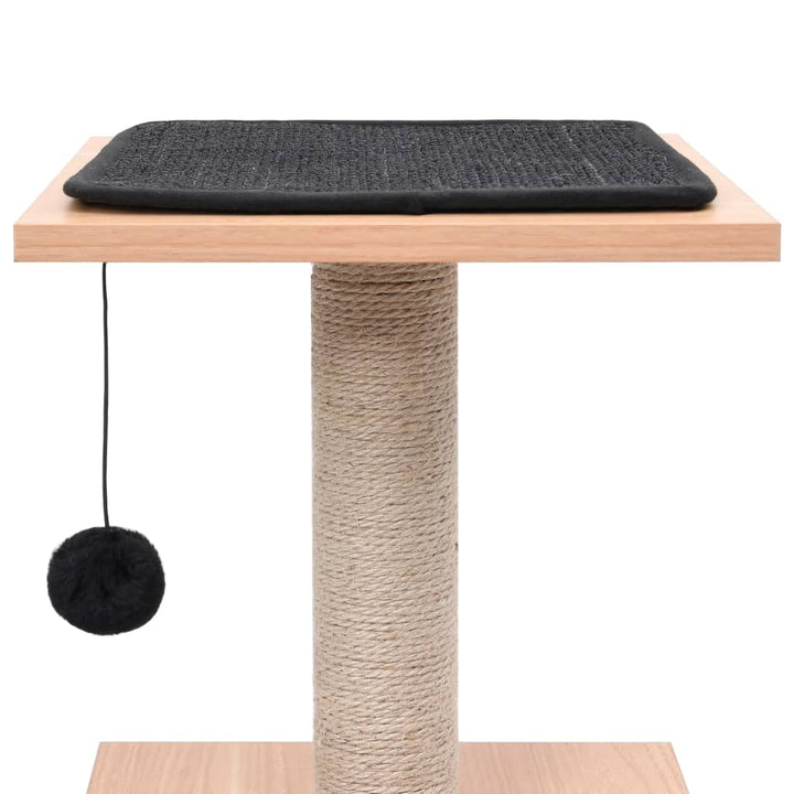 Cat Tree With Sisal Scratching Mat 62 Cm
