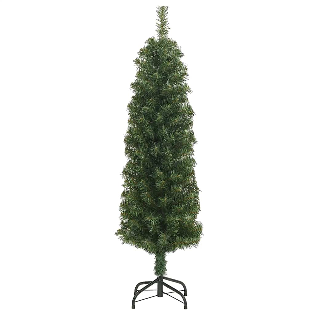 Slim Artificial Christmas Tree With Stand Pvc