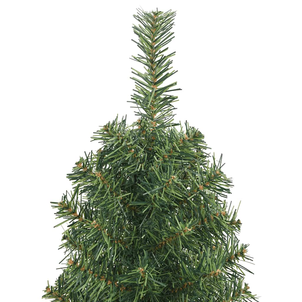 Slim Artificial Christmas Tree With Stand Pvc