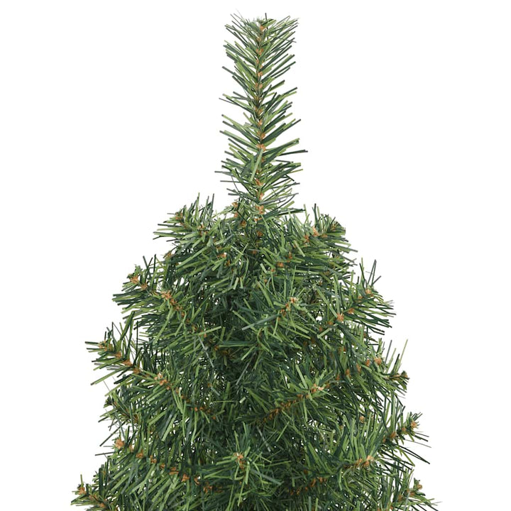 Slim Artificial Christmas Tree With Stand Pvc