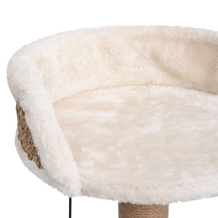 Cat Tree With Scratching Post 49 Cm Seagrass