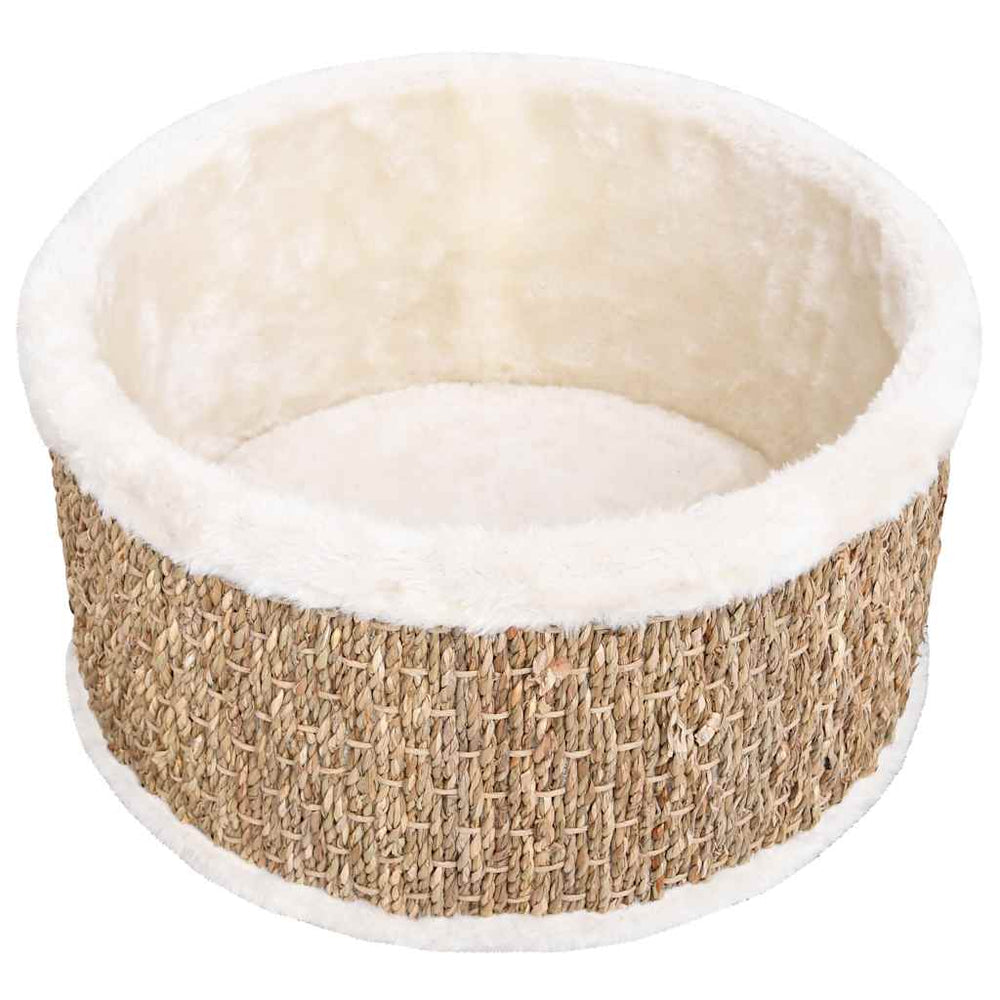 Round Cat Basket 36 Cm Seagrass