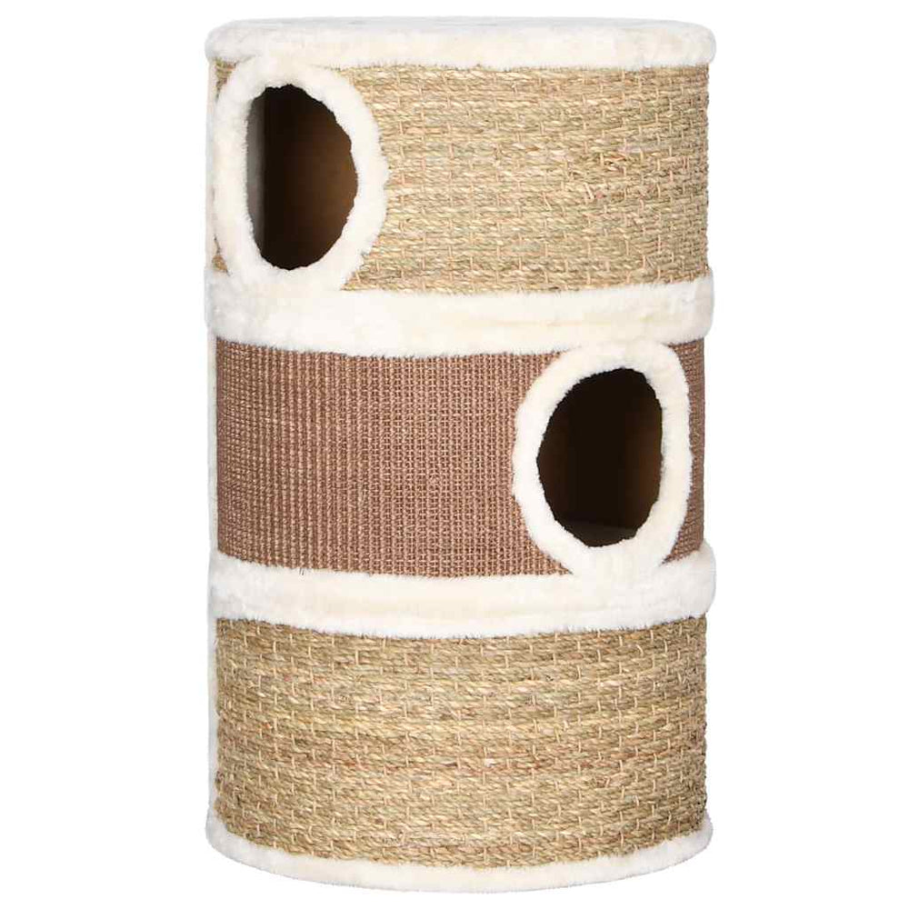 Cat Scratching Barrel 60 Cm Seagrass