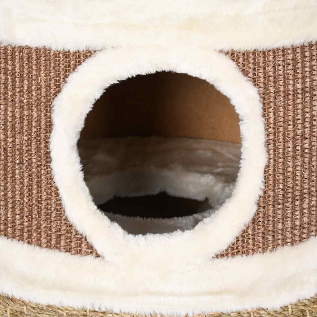 Cat Scratching Barrel 60 Cm Seagrass