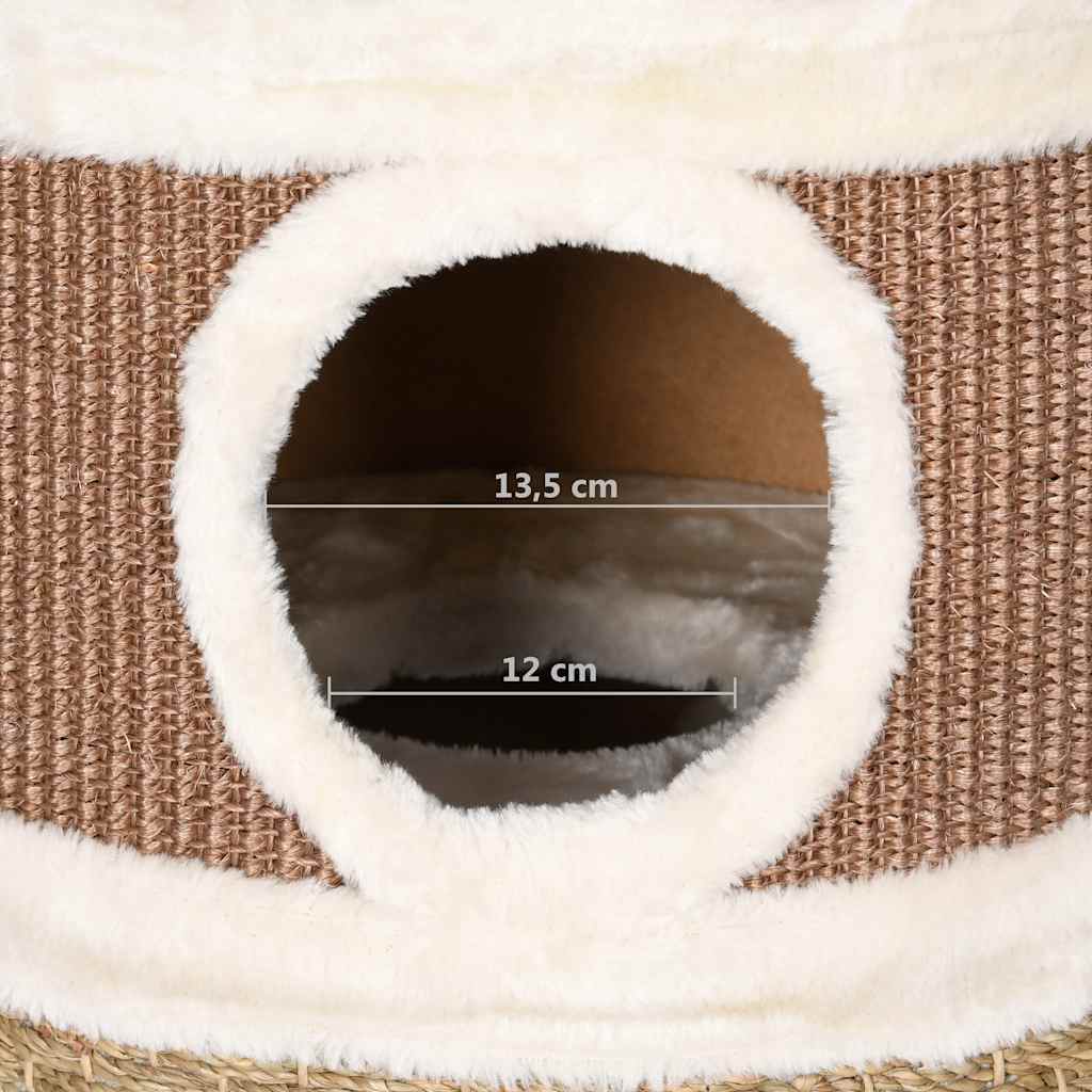 Cat Scratching Barrel 60 Cm Seagrass