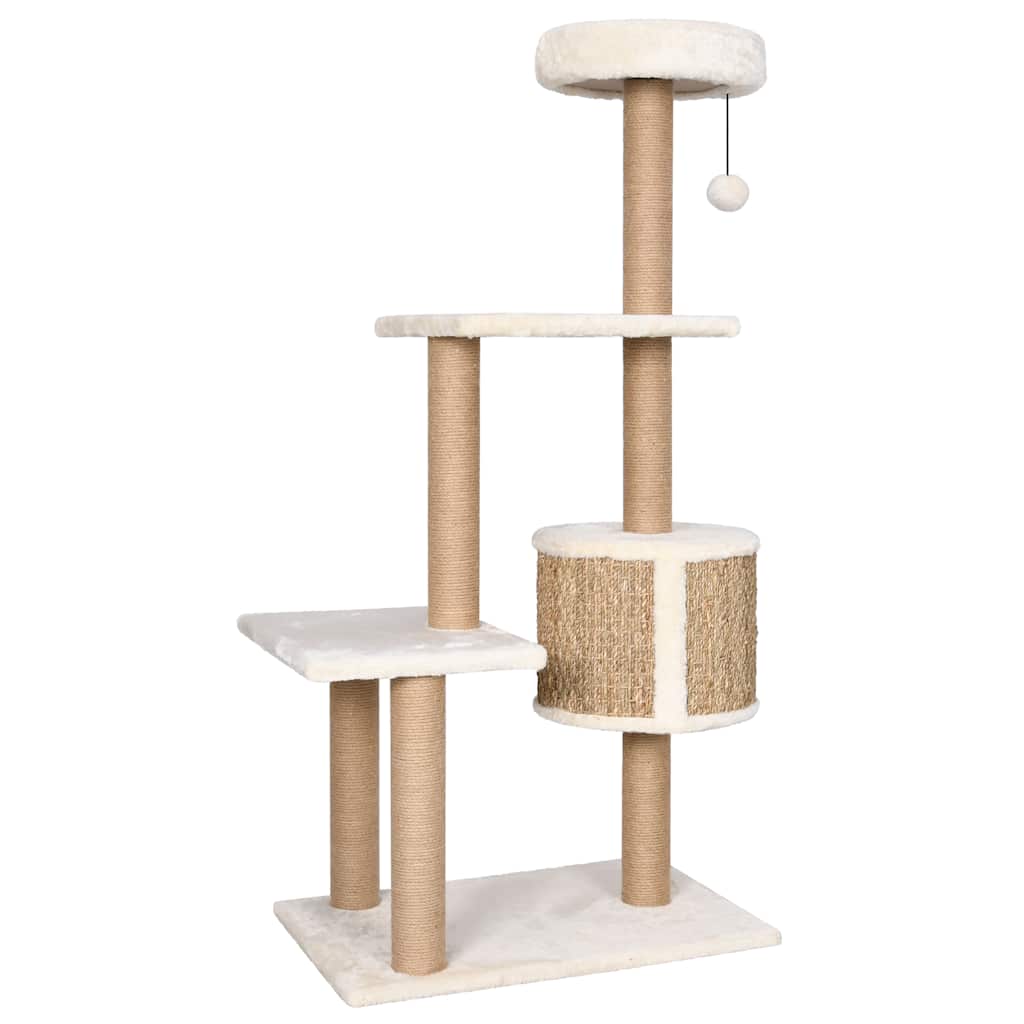 Cat Tree With Scratching Post 123Cm Seagrass