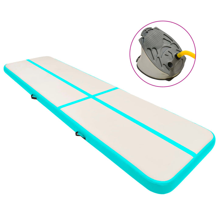 Inflatable Gymnastics Mat With Pump Pvc