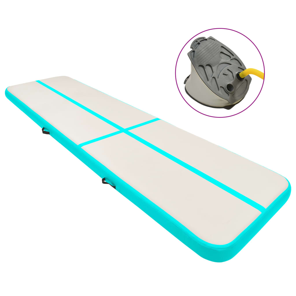 Inflatable Gymnastics Mat With Pump Pvc