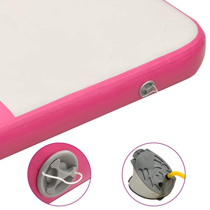 Inflatable Gymnastics Mat With Pump Pvc