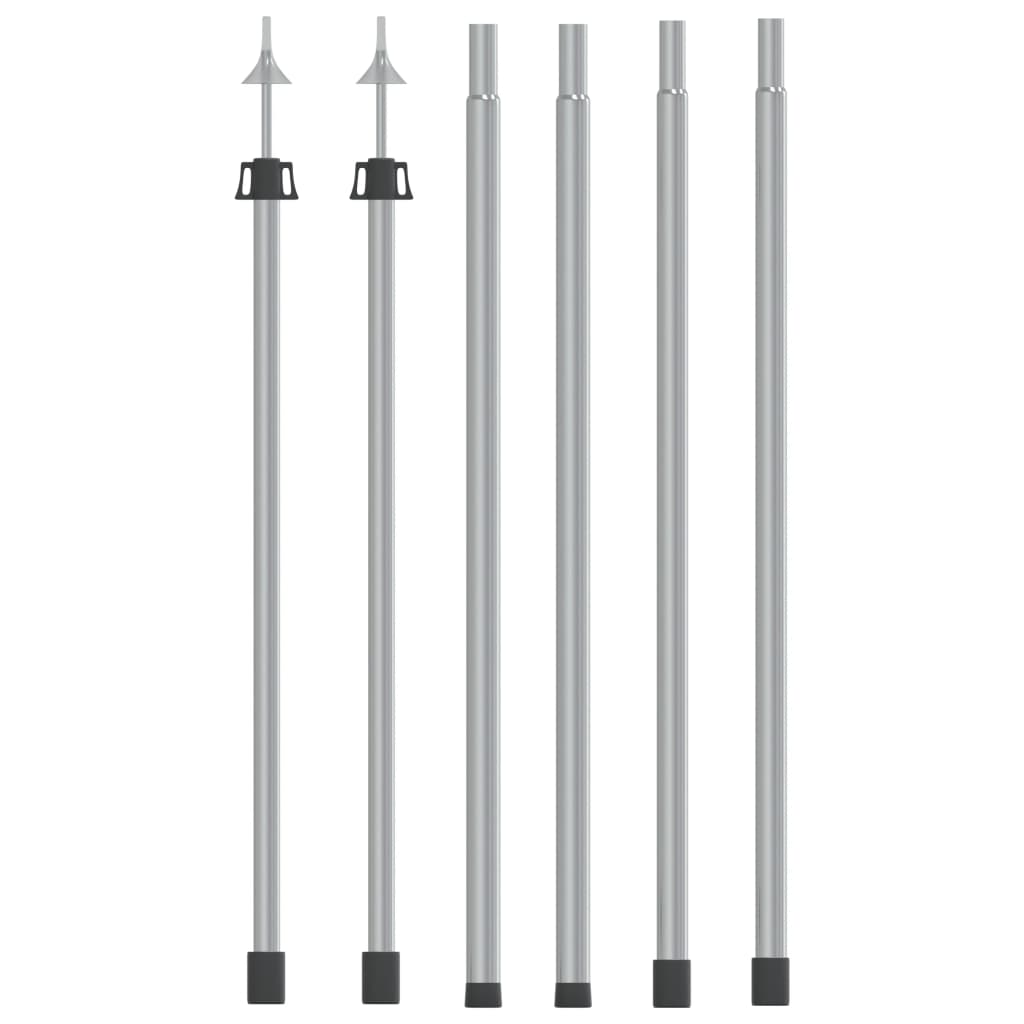 Telescopic Tarp Pole With Length Of 102-260 Cm Aluminum