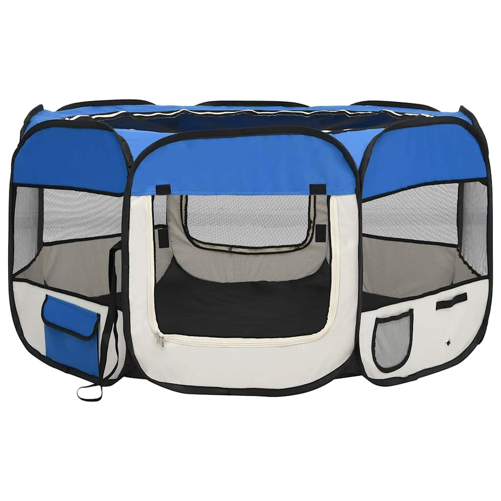 Foldable Dog Playpen With Carrying Bag
