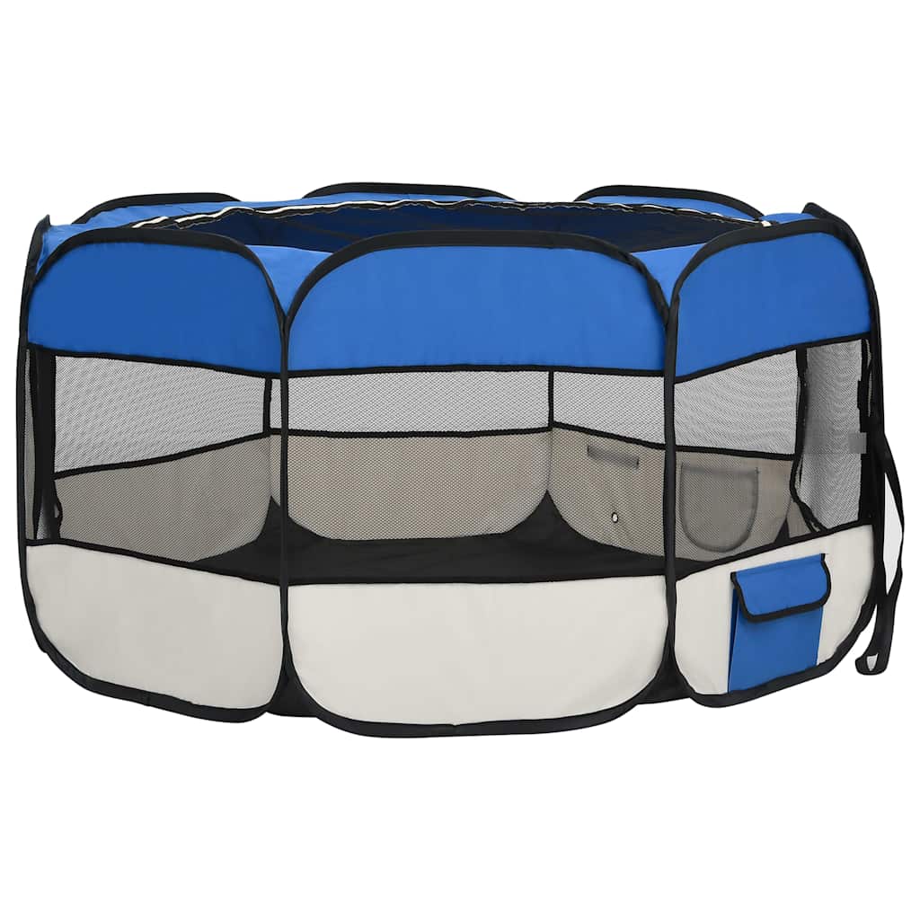 Foldable Dog Playpen With Carrying Bag