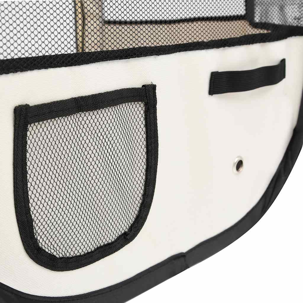 Foldable Dog Playpen With Carrying Bag