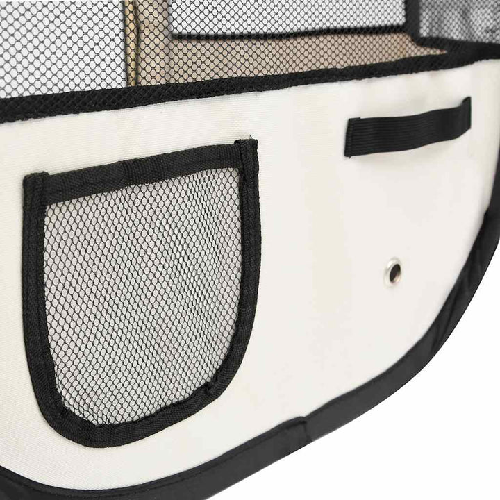 Foldable Dog Playpen With Carrying Bag