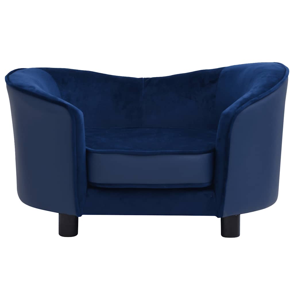 Dog Sofa 69X49X40 Cm Plush And Faux Leather