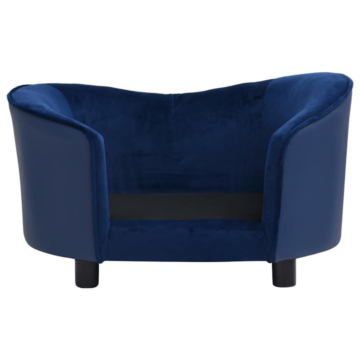 Dog Sofa 69X49X40 Cm Plush And Faux Leather