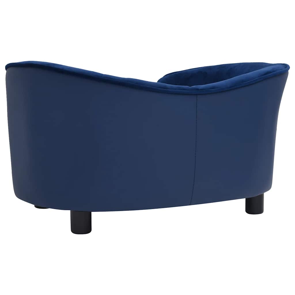 Dog Sofa 69X49X40 Cm Plush And Faux Leather