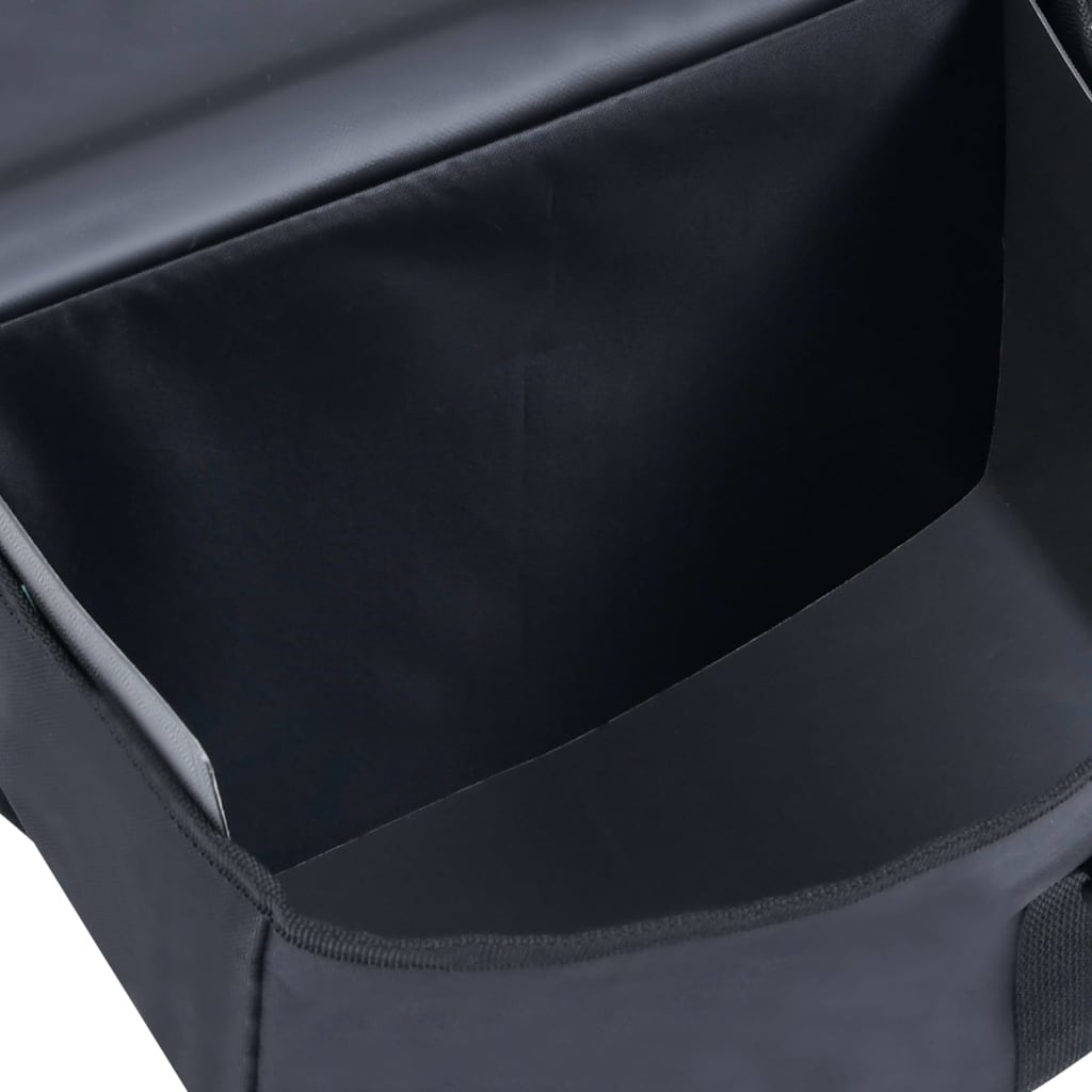 Double Bicycle Bag For Pannier Rack Waterproof 35 L Black
