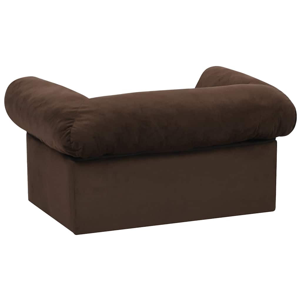 Dog Sofa With Drawer 75X50X38 Cm Plush