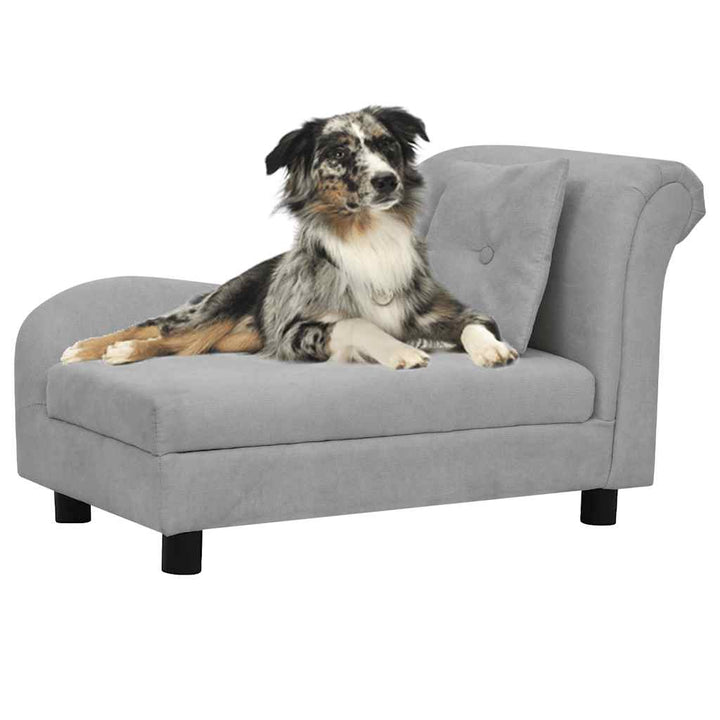 Dog Sofa With Pillow 83X44X44 Cm Plush
