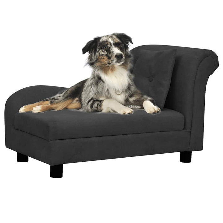 Dog Sofa With Pillow 83X44X44 Cm Plush