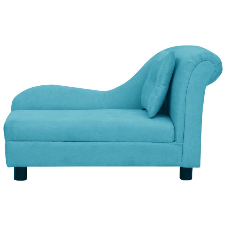Dog Sofa With Pillow 83X44X44 Cm Plush