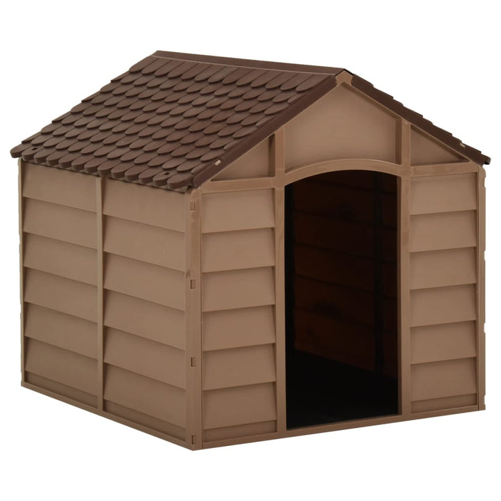 Dog House Brown Polypropylene
