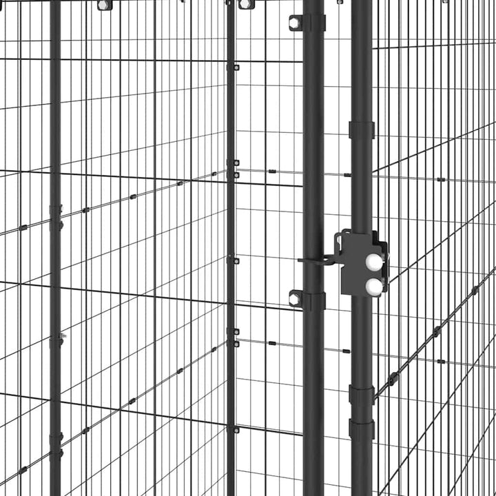 Outdoor Dog Kennel Steel With Roof
