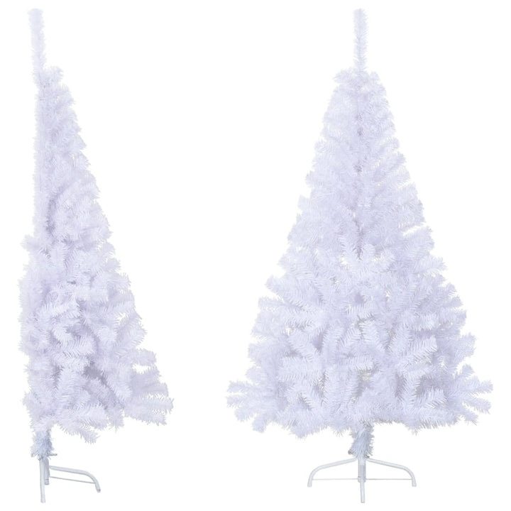 Artificial Half Christmas Tree With Stand 120 Cm Pvc