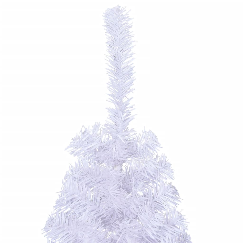Artificial Half Christmas Tree With Stand 120 Cm Pvc