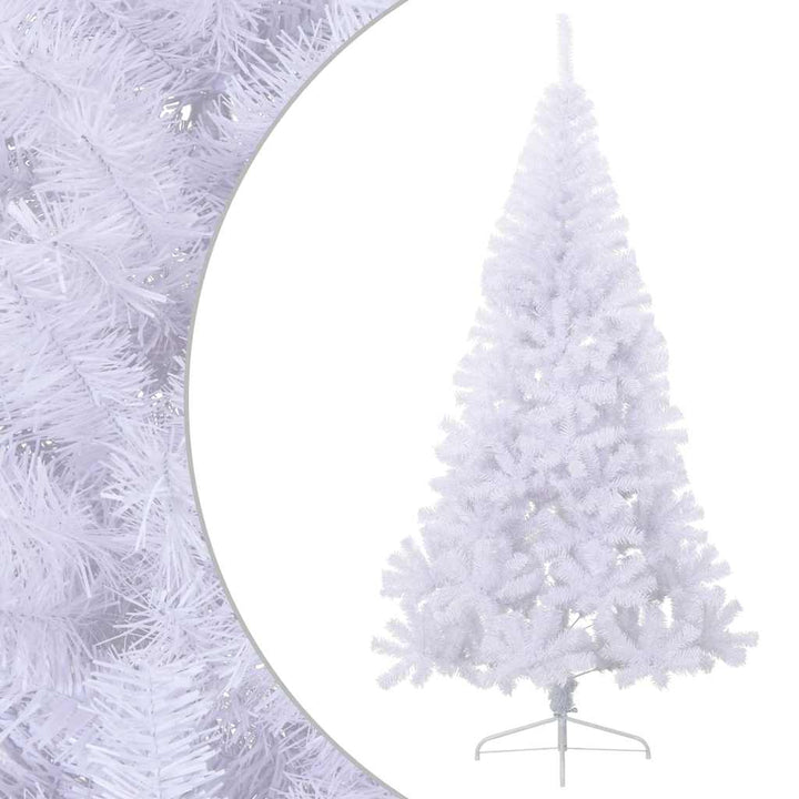 Artificial Half Christmas Tree With Stand 120 Cm Pvc