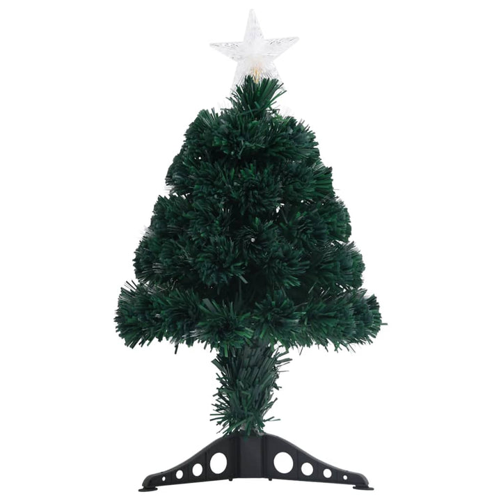 Pre-Lit Christmas Tree With Stand 64 Cm Fibre Optic
