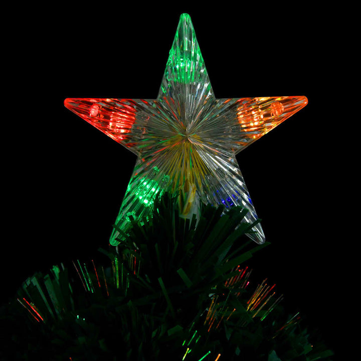 Pre-Lit Christmas Tree With Stand 64 Cm Fibre Optic