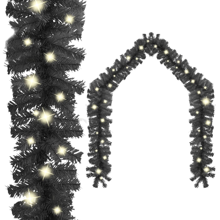 Christmas Garland With Led Lights