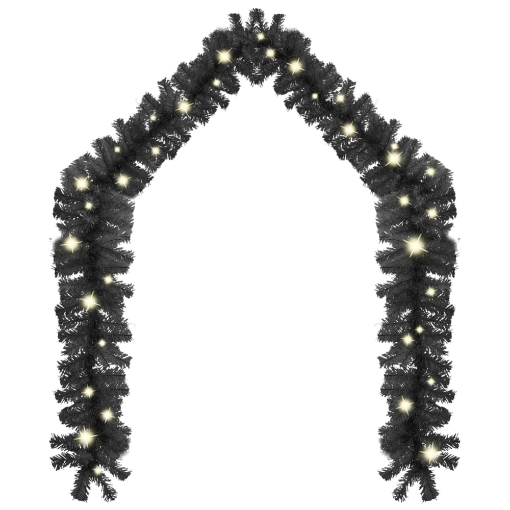 Christmas Garland With Led Lights